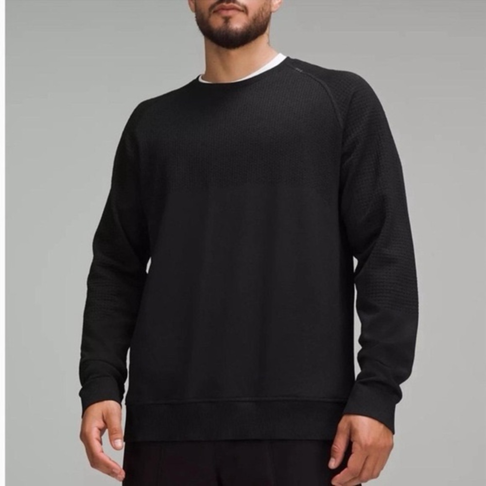 Men’s Engineered Warmth Wool Crew Black Large